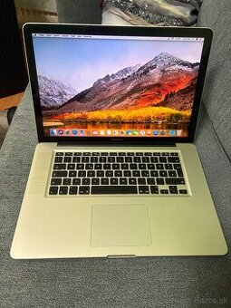 apple macbook pro 15" 2011, i7, 16/250gb