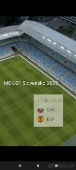Vstupenky na ME U21 2025