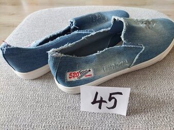 Pánske jeans tenisky 45