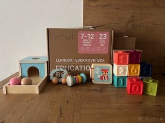 Edukačný box eliNeli 7-12 mesiacov