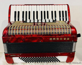 Predám krásny akordeón HOHNER Verdi II N-96basový- TOP