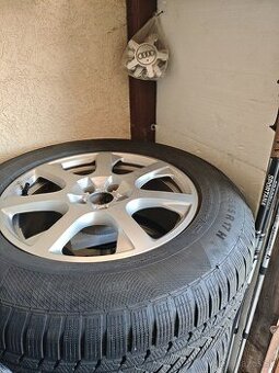 Elektróny+zimné pneumatiky orig.audi