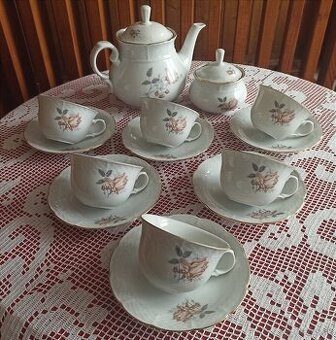 Cajová súprava - ceskoslovensko