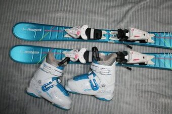 lyže Elan 90 cm, lyžiarky Nordica