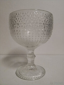 Veľký sklenený nástolec Adolf Matura 1971 - 1