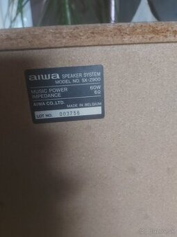 Aiwa gramo bedne ced 2deck amp.