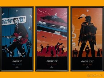 Back to the Future Triptych pre PopCultArt od Rico Jr.