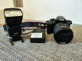 Canon 700D + Speedlite 430EX II + Sigma 17-70 Macro HSM