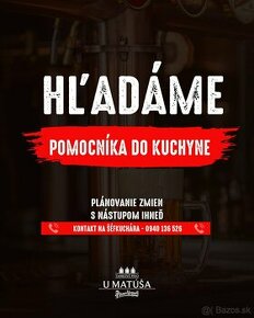 Hľadáme čašníka