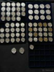 Strieborne mince 10€, 20€, 5€ - Kremnica