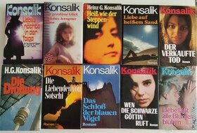 KNIHY V NEMČINE od Heinz Günther Konsalika I.