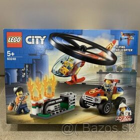 NOVÉ Lego City 60248 Zásah hasičskej helikoptéry