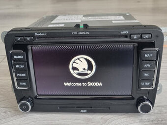 Skoda Columbus 2011 RNS510 Navi LED Mapy V17 2020