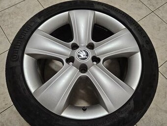 17" ŠKODA (5x112) + Continental
