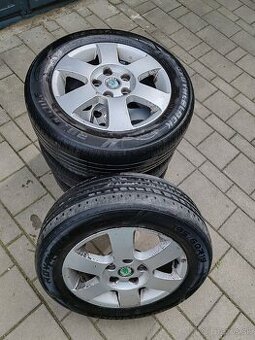 Hliníkové disky R15 5x112 195/60 letné