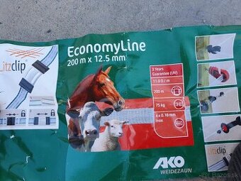 Predám pásku na elektrický ohradník, izolátory, tester