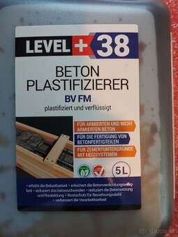 Plastifikator do betonu + plastifikator do malty