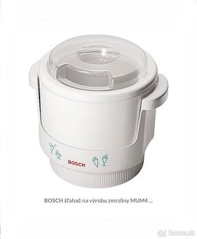 Nadstavec na výrobu zmrzliny Bosch mum 4 MUZ4EB1