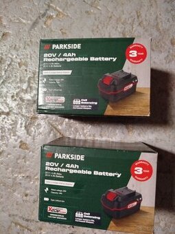 Batéria parkside 20v/4ah aku