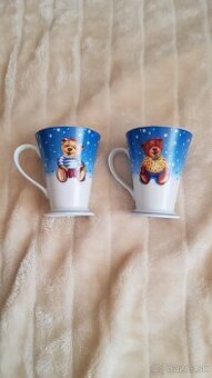 Nové detské porcelánové hrnčeky