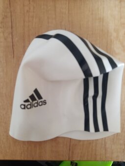 Plavecká čiapka Adidas-3-STRIPES