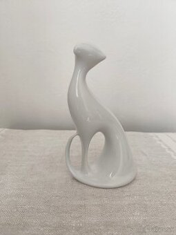 Royal dux mačka brusel porcelánová soška
