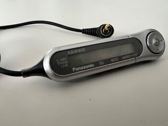 Dialkove pvladanie na discman Panasonic