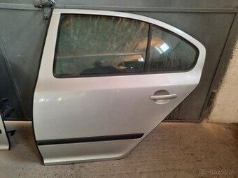 Skoda Octavia 2 zadne lave dvere neposkodene vo farbe 9102,