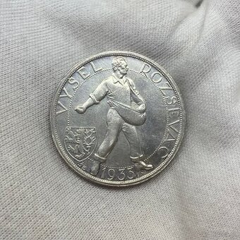 Strieborná medaila Antonín Švehla 1933