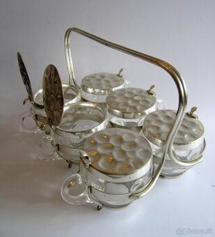 Predám starožitnú jedinečnú  boule súpravu