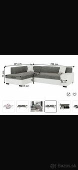 Sedacia rohová súprava