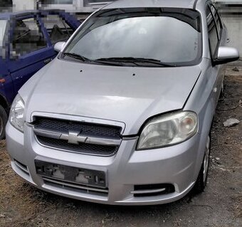 Chevrolet Aveo 1.4 2009 predám NÁRAZNÍK, MOTOR F14D3 Prevodo