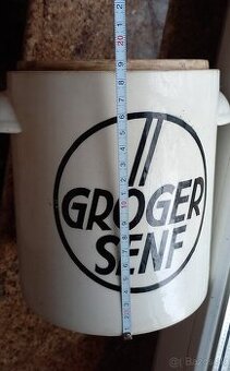 Predám nádobu Ditmar – Urbach na horčicu Gröger senf - 1