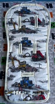 Merino podložka do kočíka Vlnienka