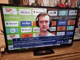 Tenký TV zn. Philips 40" 102cm do izby, kuchyne, obývačky.