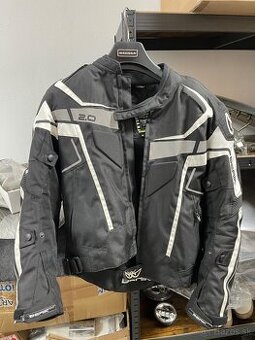 Berik - Motorkárska bunda s ermovložkou - veľkosť 56 / XL