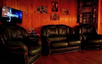 kožená sedacia súprava