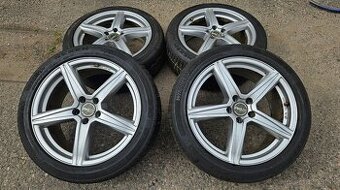 zimní Alu kola 19" Proline 5x112 pneu Nexen 245/