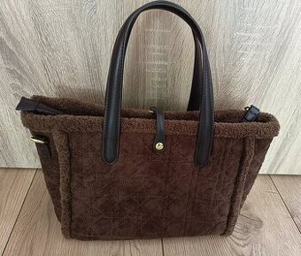 Väčšia kabelka v krásnej čokoládovej farbe, NOVÁ