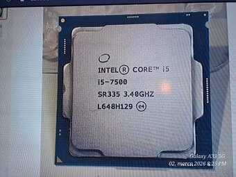 Predám procesor i5 7500