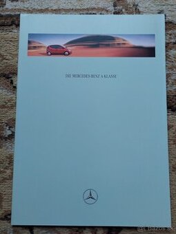 📄 Predajný katalóg Mercedes-Benz Trieda A 1 Generácia ⭐
