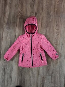 Softshellová bunda 98 pre dievča