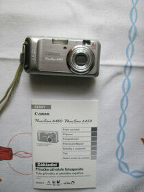 digitálny fotoaparát Canon Powershot a460