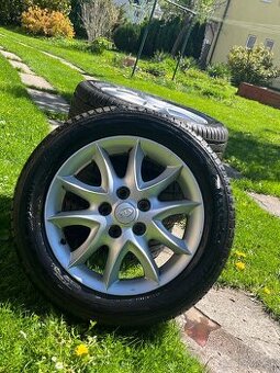 alu disky KIA 5x114,3 s letnými pneumatikami 205/55 R16