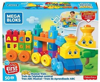 MEGA BLOKS Hudobný vláčik s písmenkami