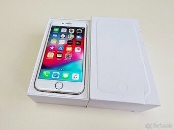 Apple iPhone 6 16GB,GOLD,KAPACITA BATÉRIE 98%