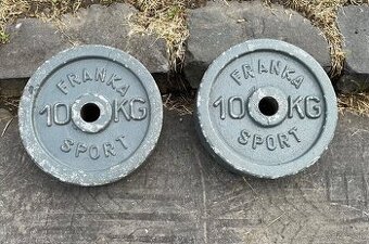 Predám závažie na posilňovanie 2x 10kg