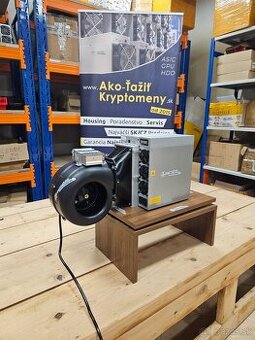 Radiálny ventilátor – odhlučnenie pre ASIC_minery - 1