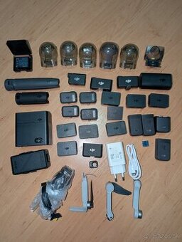 DJI diely, adaptéry, filtre a rôzne príslušenstvo