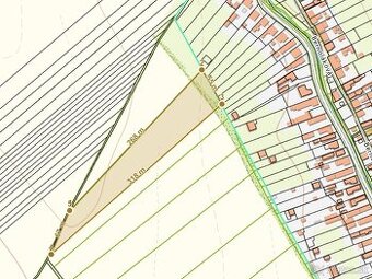 Predám pozemok v obci Hrabušice 11400m2 - 1